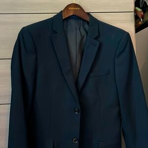 Topman navy suit top